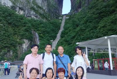 張家界康輝旅游7月份接待分享，好品質(zhì)，看的見，康輝品質(zhì)游！